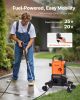 Electric Pressure Washer Max 2700 PSI 1.8 GPM with Nozzles & Foam Cannon