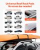 Inflatable Roof Rack Pads 88lbs Load Capacity for Kayak Canoe Surfboard
