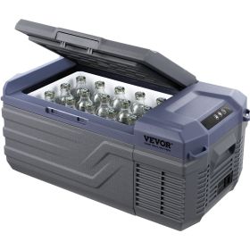 VEVOR Portable Car Refrigerator Freezer Compressor 15 L Single Zone for Car Home (Default: Default)