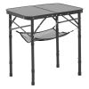 2ft Folding Portable Camping Table Aluminum Outdoor Table Adjustable Height