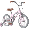 M-F800-16 inch Kids Bike for Girls and Boys, Magnesium Alloy Frame with Auxiliary Wheel, Kids Single Speed Cruiser Bike.