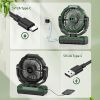 24000mAh Camping fan 9in Rechargeable Battery Operated USB Table Fan