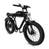 24inch Fat Tire 1000w Electric Cafe Racer Bike