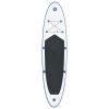 Stand Up Paddle Board Set SUP Surfboard Inflatable Blue and White