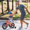A14117 Ecarpat Kids' Bike 12 Inch Wheels, 1-Speed Boys Girls Child Bicycles For3-5Years, With Removable Training Wheels Baby Toys, Front V Brake
