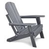 c3 PCS Folding Adirondack Sets,2 Resin Adirondack and Side Table