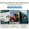 10pcs/5Pairs Fit Car Mirror Rainproof Film - Hydrophobic Anti-Fog Coating, Clear Visibility In Heavy Rain, No Streaks, Safe Driving